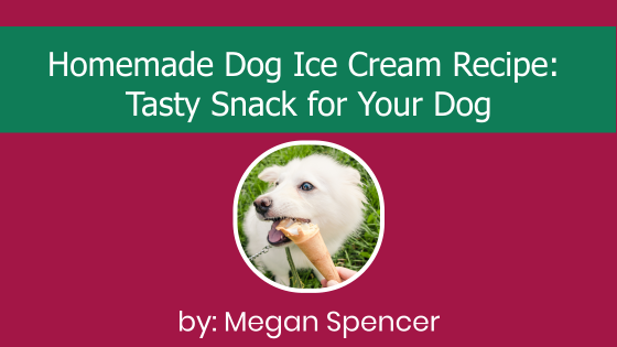 Homemade Dog Ice Cream Recipe: Tasty Snack for Your Dog