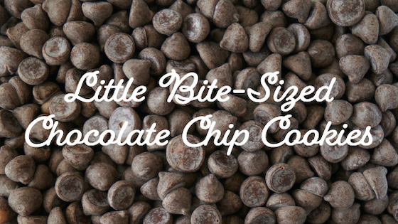 Little Bite-Sized Chocolate Chip Cookies