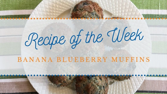 Recipe of the Week | Best Banana Blueberry Muffins
